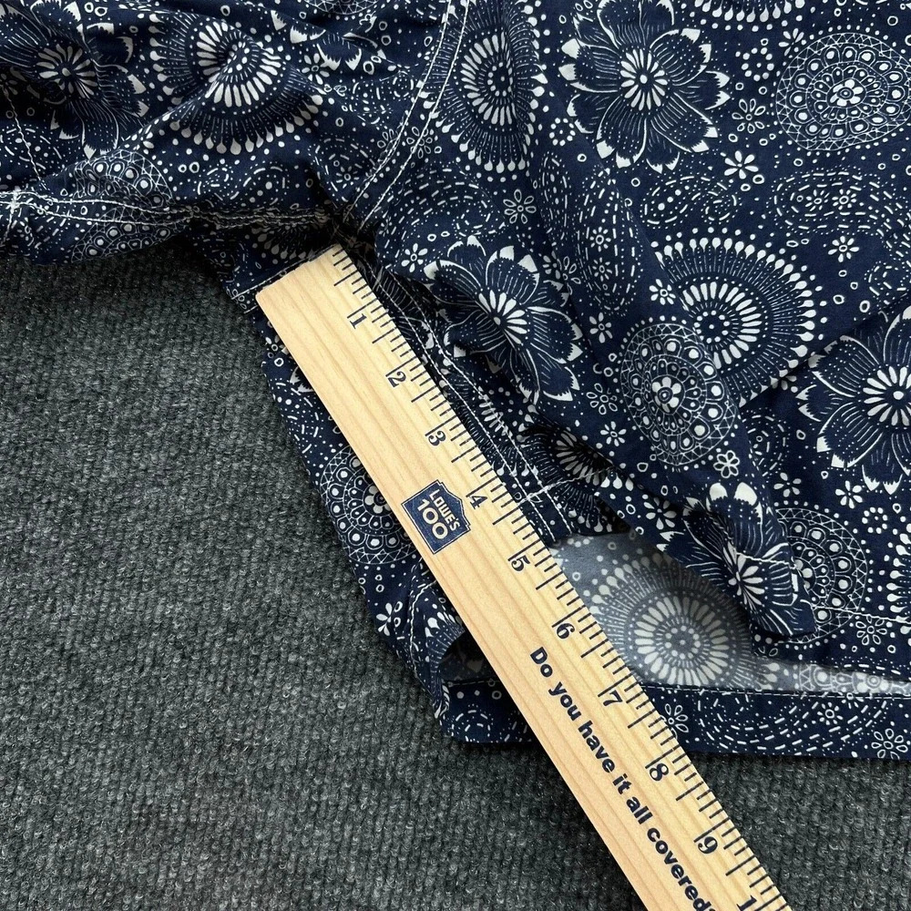 Vilebrequin Men's Swim Trunks Colorful Size 6XL Blue Geometric ***FLAWS***